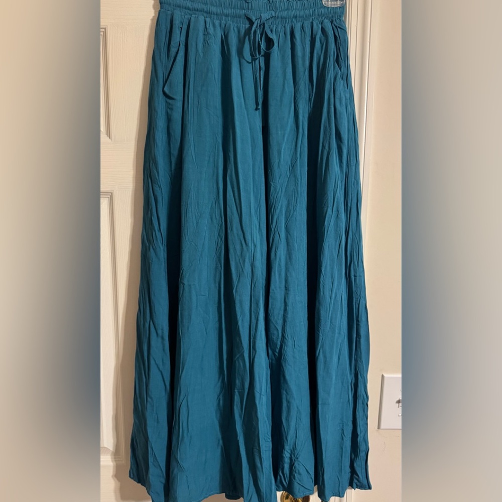 Teal Palazzo Pants